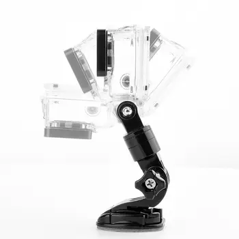 1 шт. Поворотный металлический кронштейн для селфи-палки, базовый адаптер, шаровая головка для спортивной экшн-камеры Gopro Hero, штатив с фиксированным креплением