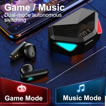 Игровые наушники X15 TWS Беспроводные Bluetooth-наушники с микрофоном, басовым звуком, позиционированием звука, стереомузыкой 9D, Hi-Fi-гарнитурой для геймеров