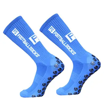Новые футбольные носки для спорта на открытом воздухе, Круглые силиконовые нескользящие футбольные носки на присосках, Спортивные носки для профессиональных соревнований